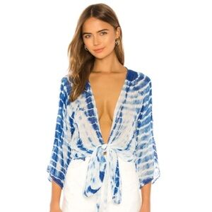 NEW WITH TAGS MICHAEL STARS WRAP TOP